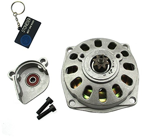 STONEDER 25H 8 Zahn Kupplung Drum Gear Box + Cover Ritzel für 2 Takt 47 cc 49 cc Motor Pocket Bike Mini Moto ATV Quad Minimoto