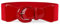 JASGOOD Women Wide Stretchy Vintage Belt Dress Elastic Patent Waist Belts for Women Dress (Red,Fits Waist 28-34 Inch)