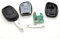 LAKAMODO Clé + électronique Vierge + Pile à Programmer Compatible pour Renault Clio 2, Kangoo, Master, Twingo