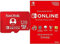 SanDisk Carte microSDXC UHS-I pour Nintendo Switch 128 Go + Nintendo Switch Online - Abonnement 3 Mois (Code de téléchargement)