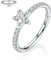 hengkaixuan 16G Helix Ohrringe Knorpel Daith Ring Chirurgenstahl Conch Hoop Ring 8mm mit Stern CZ Tragus Rook Ohrringe Septum Schmuck Silber Nasenringe Kleine Creolen für Damen Herren