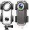 Flycoo wasserdichte Hülle für Insta360 ONE X2 Tauchgehäuse Unterwassergehäuse Schutzhülle für One X2 360 Grad Panorama-Kamera