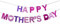 Happy Mother's Day Banner Best Mom Ever Girlande Dekorationen Muttergeburtstag Party Hängende Banner Tochter Geschenke Foto Hintergrund