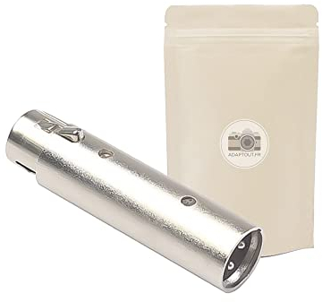 DMX Adapter - XLR 5 Pin Buchse auf DMX XLR 3 Pin Stecker