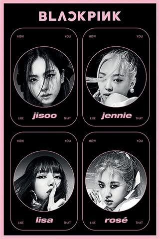 Blackpink - How You Like That - Poster Plakat Druck - Grösse 61x91,5 cm