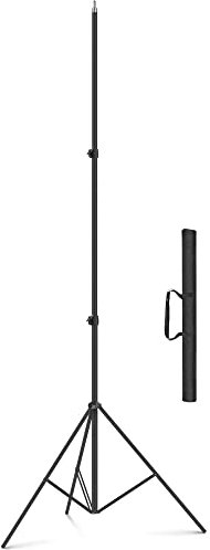 13ft Heavy Duty Light Stand Photography, Sdfghj Air Cushioned 13'/160inch/400cm Sky High Tripod Lighting Stand with Case for Gimbal Stabilizer Video Camera Sports Shooting Studio LED Ring Light Flash