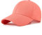Bakicey Baseball Cap Unisex Sonnenhut Damen Baumwolle Mützen Erwachsenen Hip Hop Baseboard Baseballkappe Herren Kappe (KorallenRosa), 56-59