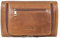 STILORD 'Juri' Trousse de Toilette Cuir Grande pour Femme et Homme Sac à Cosmétiques Unisexe de Voyage Pochette de Toilette Élégant en Cuir Véritable, Couleur:Mocca - Marron foncé