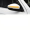 Auto-Spiegel-Aufkleber, kompatibel mit Audi S3 S4 S5 S6 S7 S8 SQ2 SQ5 SQ7 SQ8, Auto reflektierende Aufkleber,4-Yellow