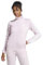 adidas Tricot 3-Stripes Track Top Maillot de survêtement, Transparent/Rose, L Femmes