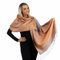 PashminaShine-Weich wie Kashmir-Seide Leicht-Schal Sommer-Halstuch-Schal Herren-Schals und Tücher für Damen-Pashmina für damen-Geschenke für Frauen (Sonnenuntergang)