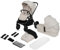 LIONELO MIKA PLUS 2-in-1 Buggy 0-48 Monate bis 22 kg Babywanne bis 9 kg, Rückenlehne und Füße verstellbar, AiryDots,Dämpfung, 360° drehbare PU-Räder, XXL-Verdeck