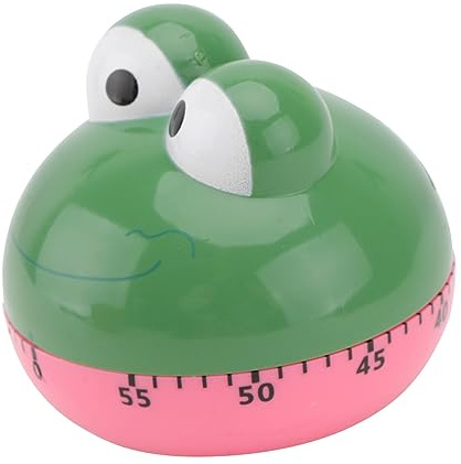 Cabilock Mechanischer Cartoon Timer Lustiger Küchentimer Für Kochen Lernen Und Sport Batteriefreier Countdown Timer Für Zeitmanagement Und Arbeitseffizienz Frosch