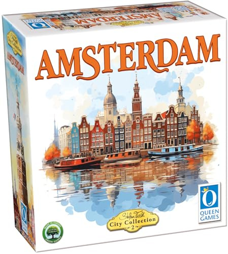Queen Games 26213: SFCC 2. Amsterdam Classic Special Edition - Gesellschaftsspiel ab 10 Jahren, 2-4 Spieler, Limitierte Auflage, Strategisches Brettspiel