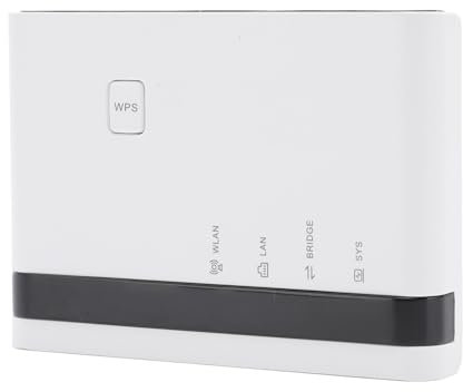 Denash Serveur d'impression pour Imprimante USB, Serveur D'imprimante Réseau 10/100 Mbps avec Câble Ethernet RJ45, Serveur imprimé USB Prise en Charge de 4 Imprimantes, Plug and Play