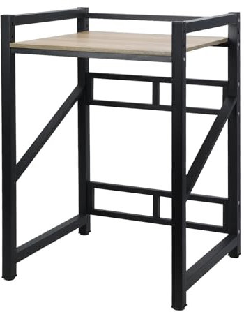 kamulouk WASCHMACHINENREGAL, WASCHMASCHINENSCHRANK MIT ARebeplatte, Höhenverstellbar Waschmaschine Trockner Schrank Lagerung Stand 1