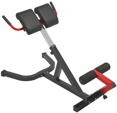 Bauch und Rückentrainer für Zuhause, Multifunktion Hantelbank Höhenverstellbar, Training Bench Press Bank, bis 200 kg