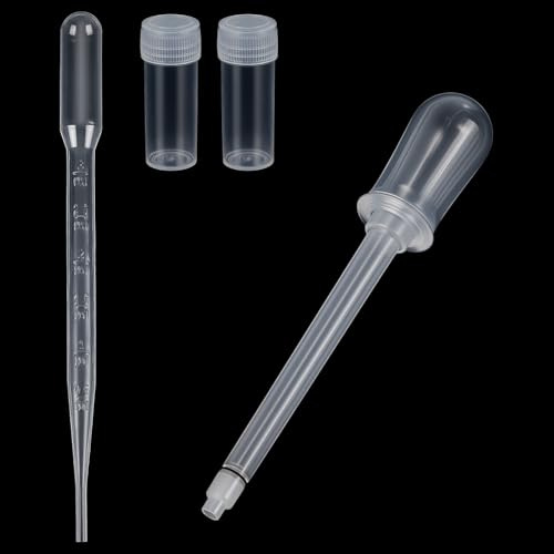 WEBEEDY 4 Pcs Fountain Pen Cleaning Kit Pen Nibs Cleaner Suitable for Cleaning Standard Size Fountain Pens, Reusable Transparent Plastic Pens Ink Flush Tools and Accessories, 2.6 mm
