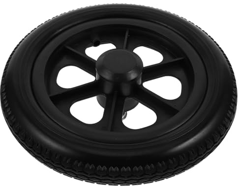Warmhm 12-zoll Hinterrad für Rollstuhl oder Gehhilfe aus Pu Schaum Leichtgewichtiger und Einstellbarer Luftdruck für Lange Fahrten und Innenbereich