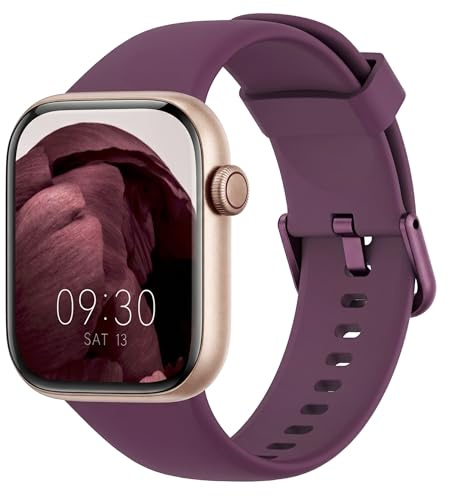 AcclaFit Smartwatch Uomo Donna, 1.85 Orologio Smartwatch con Effettua/Risposta Chiamate, 113 Sportive Smart Watch con Contapassi/SpO2/Sonno/Cardiofrequenzimetro, Impermeabil IP68 per iOS Android