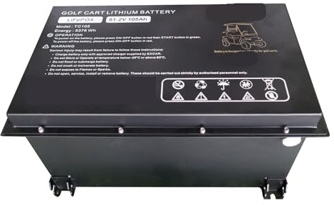 Golf Cart Battery 48 Volt 100Ah Lithium Ion Battery