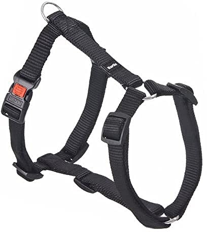 Karlie Art Sportiv Plus Geschirr neue universal Farben Mix and Match B: 25 mm Br um: 65 - 100 cm L schwarz