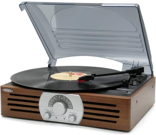 3-Speed Stereo Turntable with AM/FM Ster