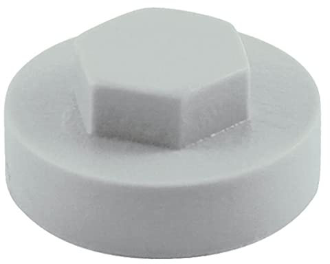 TIMCO Hex Cover Cap - Goosewing Grey - Box of 1000