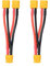WMYCONGCONG 2 PCS XT60 Parallel Battery Connector Cable Dual Extension Y Splitter Male to Female for DJI Phantom RC Plane