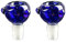 FARAR Glass Bowl 14.4 mm/18.8 mm Glass Accessories (18.8mm, Blue 2 Piece)