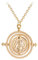 EUFANCE Sablier Collier 360 DegreeTime Thème Rotation Enfants Cadeau Temps Pendentif Turner Collier Pendentif