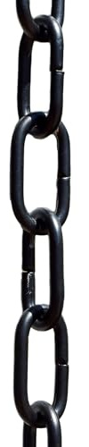 Monarch Rain Chains Traditionelle Aluminium-Regenkette, 2,6 m, Zinn, pulverbeschichtetes Aluminium, dekorative Regenfangkette für Dachrinnen, Zinn-Aluminium-Regenrinnen-Ersatz-Fallrohr