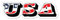 12cm! Klebe-Folie Wetterfest Made-IN-Germany USA American Flag K1772 UV&Waschanlagenfest Auto-Aufkleber Sticker Decal