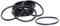 50 Pcs O-ring 7 mm x 9 mm x 1 mm | EPDM Kautschuk Dichtung Gummidichtung Oring 7x1-70 ShA