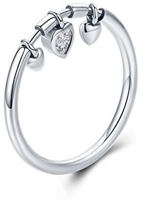 GemKing SCR215-6 pure and Fresh as you S925 Sterling Silver Ring