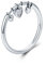 GemKing SCR215-6 pure and Fresh as you S925 Sterling Silver Ring