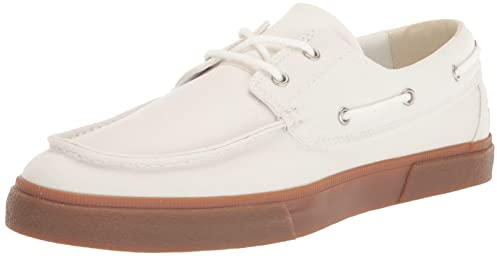 Timberland Herren Union Wharf 2.0 Ek+ 2 Eye Boat Oxford, weißes Leinen, 43 EU