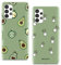 [2 Stück] Phoona Hülle für Samsung Galaxy A13 4G 6,6, TPU Weiche Grün Matt Silicone Schutzhülle, Ultra Dünn Stoßfest Kratzfest Schutz Handyhülle mit Motiv Designs Case Cover für Samsung A13 4G Kaktus