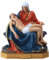 22 cm hohe, vollfarbige La Pieta-Figurenstatue, Religionskollektion Pietà Maria und Jesus-Statue, Religionsgeschenk, La Pieta-Skulptur und Figuren aus Kunstharz, geeignet für religiöse Dekoration