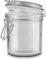 for friends Marmeladengläser klein 500 ml, Einmachgläser BPA-frei, Bügelverschluss luftdicht mit Silikondichtung, Küchenglas transparent mit Schnappverschluss, Einweckgläser 10x8,5 cm