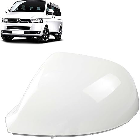 ROBUST Spiegelkappe Gehäuse Abdeckung Links Lackiert Candywei̇ss für Volkswagen Transporter T5 T5.1 T6 7E1857527G 2003 Weiter