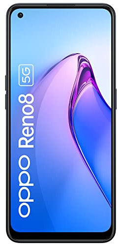 Oppo Reno 8 256 GB Negro Dual SIM - Desbloqueado - Reacondicionado (Muy buen estado)