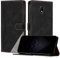 JayModCase Case for Samsung Galaxy J330 / J3 2017, Flip Premium PU Leather Cover with [Kickstand][Card Holder][Shockproof TPU] Compatible with Galaxy J330 - Black