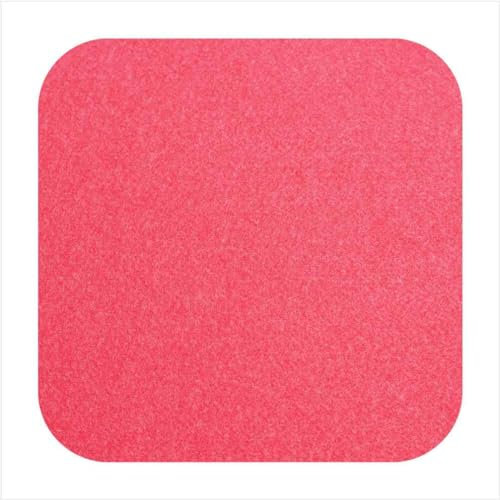 Eco - Cuscino in feltro adatto per Kartell Componibili Container comodino rotondo (magenta, 36 x 36 cm)