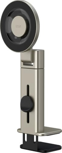 ESR Travel Essentials Airplane Phone Holder for MagSafe Accessories, Portable Magnetic Plane Travel Phone Stand Mount w Metal Ring for All iPhone 16e/16/15/14/13/12/11/X/8 Series, Galaxy S25, Android