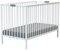 WEBABY - Klappbares Babybett Holz 60x120 cm mit Matratze Weiß FLEX |Faltbares Kinderbett |3 Stufen Höhenverstellbar|Kompakt | Transportierbar | Zusammenklappbar |Platzsparend