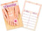 250 Terminkarten für Fußpflege Pediküre Nagelstudio, UV-Lack, inkl. Kartenspender