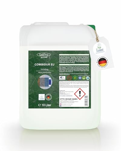 Lorito Combidur Wischpflege Kozentrat 10L Bodenreiniger flüssig | Nachhaltige Bodenpflege mit EU - Ecolabel, Öko - Oberflächenreiniger für Parkett, Laminat, Holzboden & Fliesen, Made in