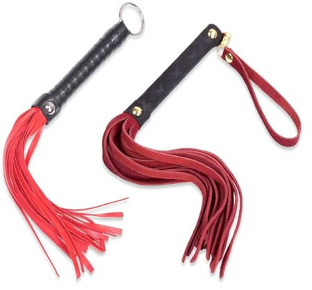 2 Fruste Da Equitazione, Fruste Da Equitazione In Pelle, Fruste Da Equitazione Per Allenamento, Accessori Per L'Equitazione, Accessori Per Giochi Di Ruolo