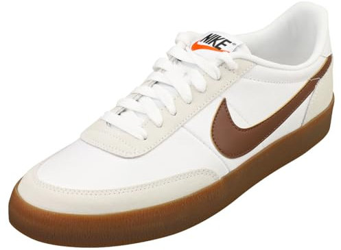 Nike Herren Killshot 2 Leather Sneaker, White/Cacao Wow-Gum Med Brown, 44 EU
